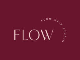 Visuel identitet for Flow Hair Studio