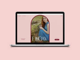 Visuel identitet for Flow Hair Studio